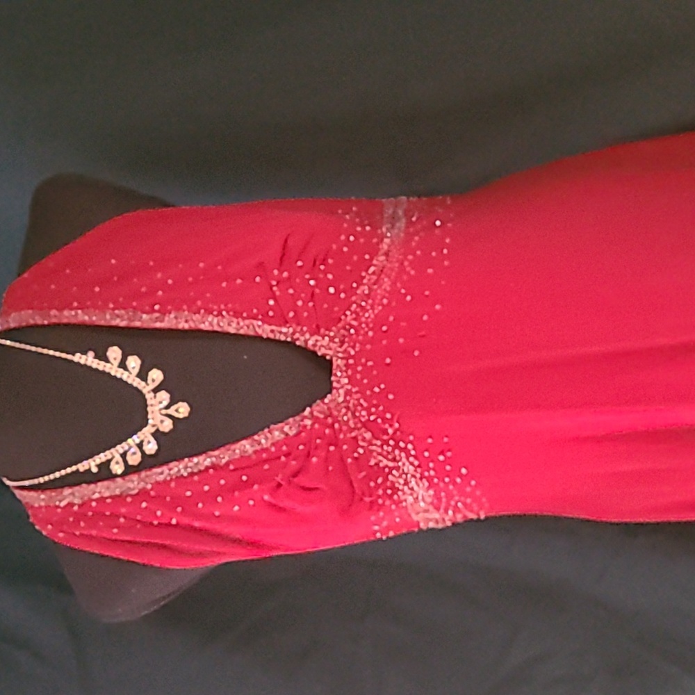 Dark red De Laru formal size 13/14 dress